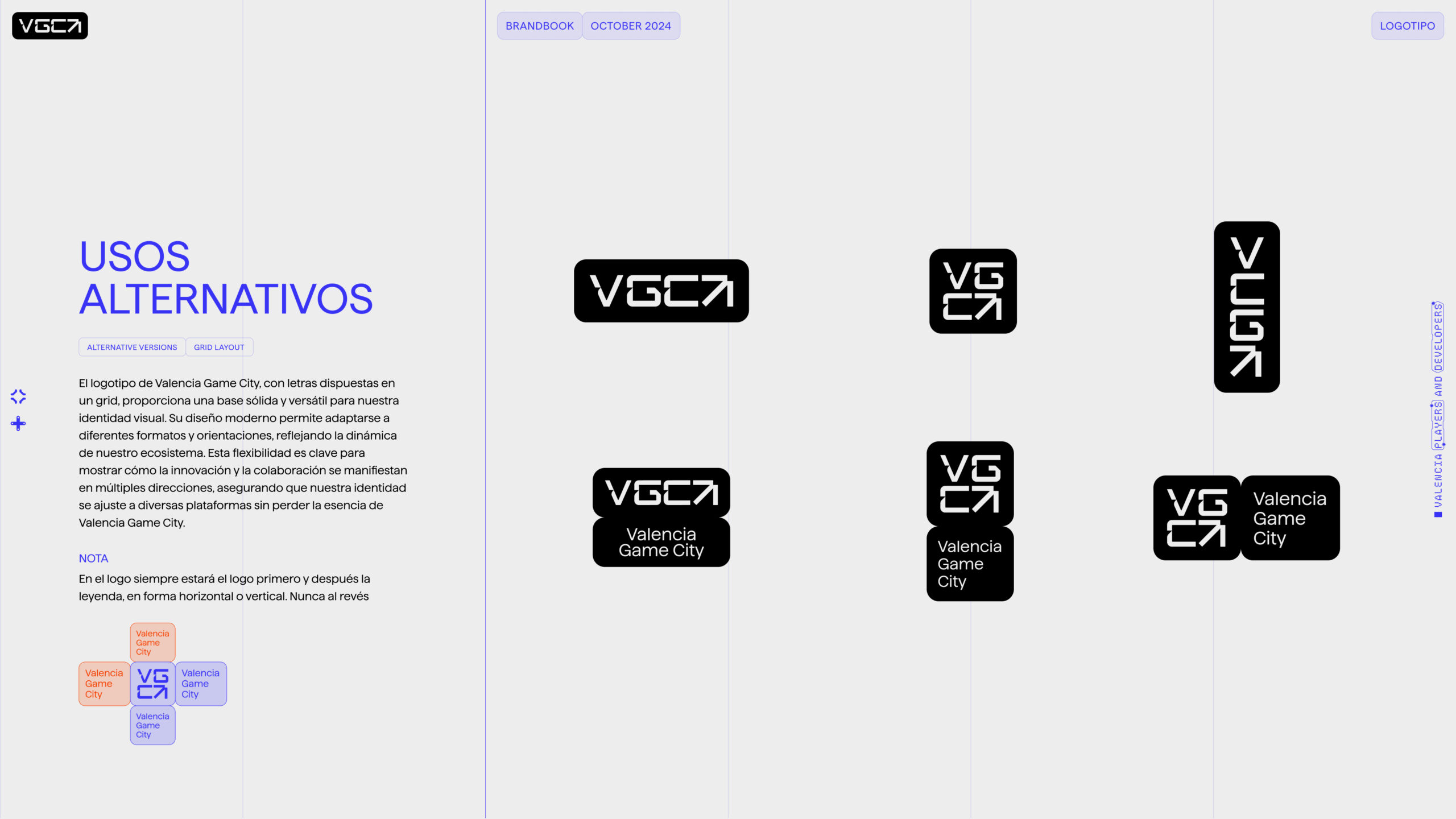 Valencia Game City brandbook