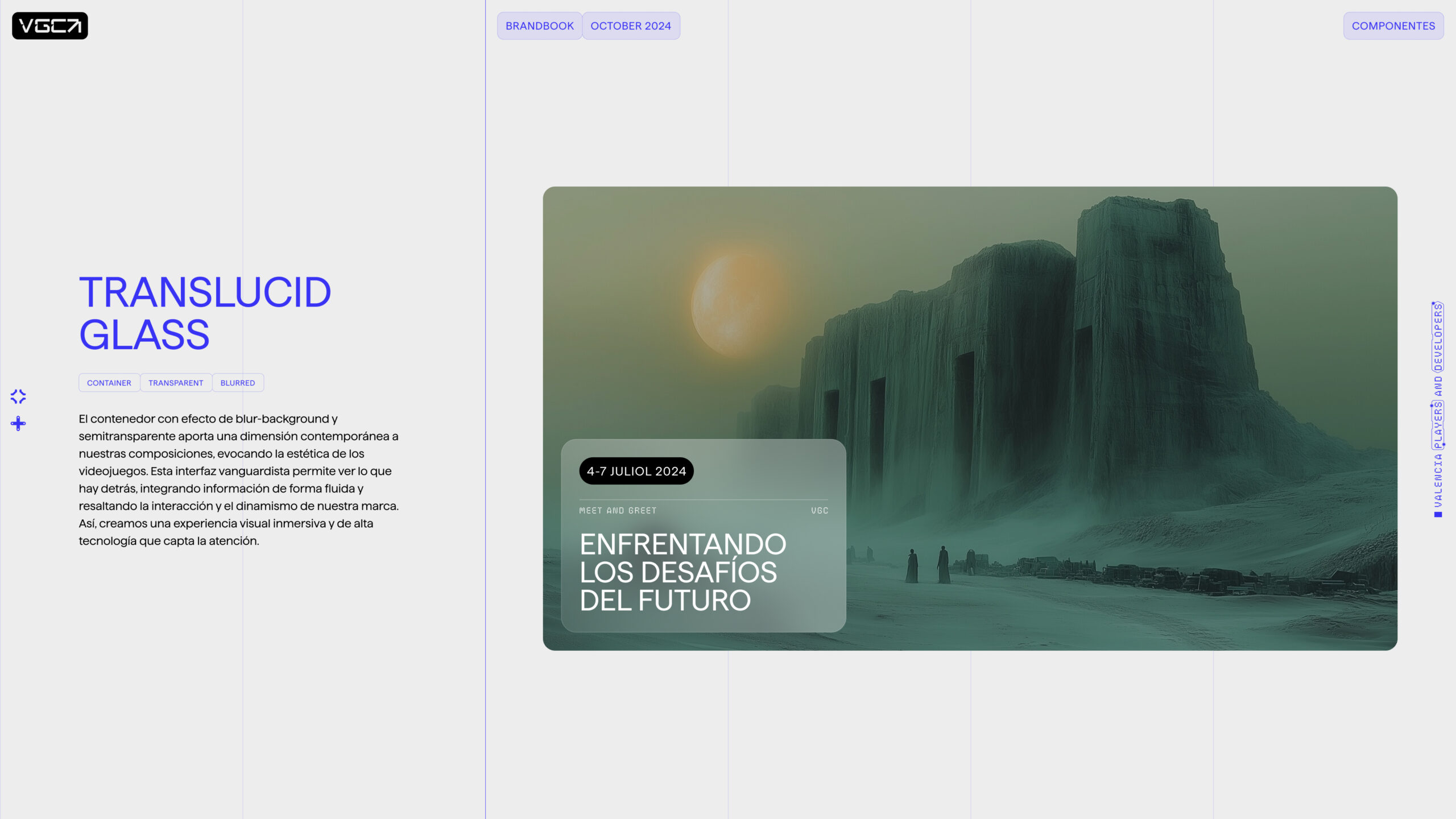 Valencia Game City brandbook