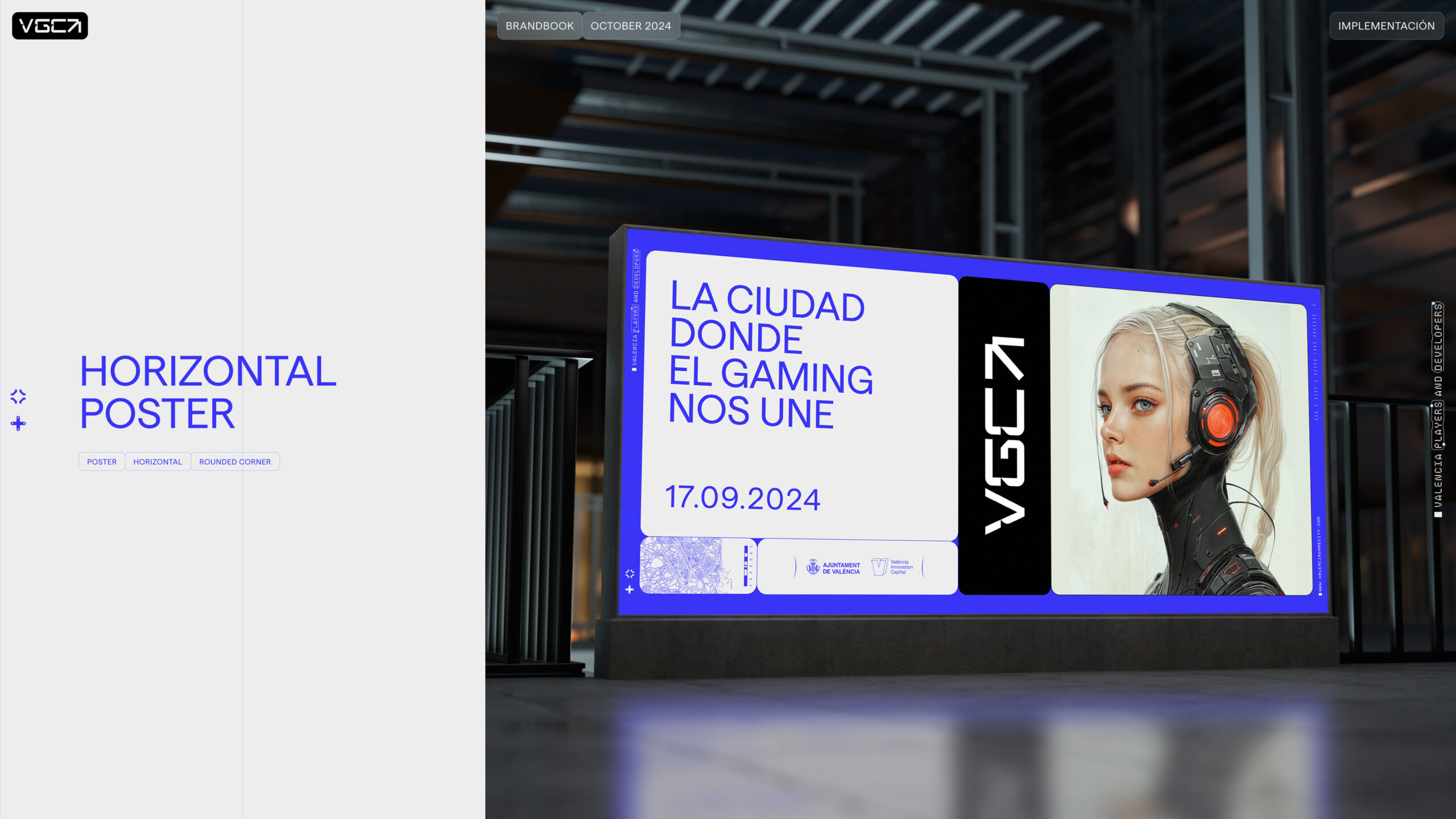 Valencia Game City brandbook